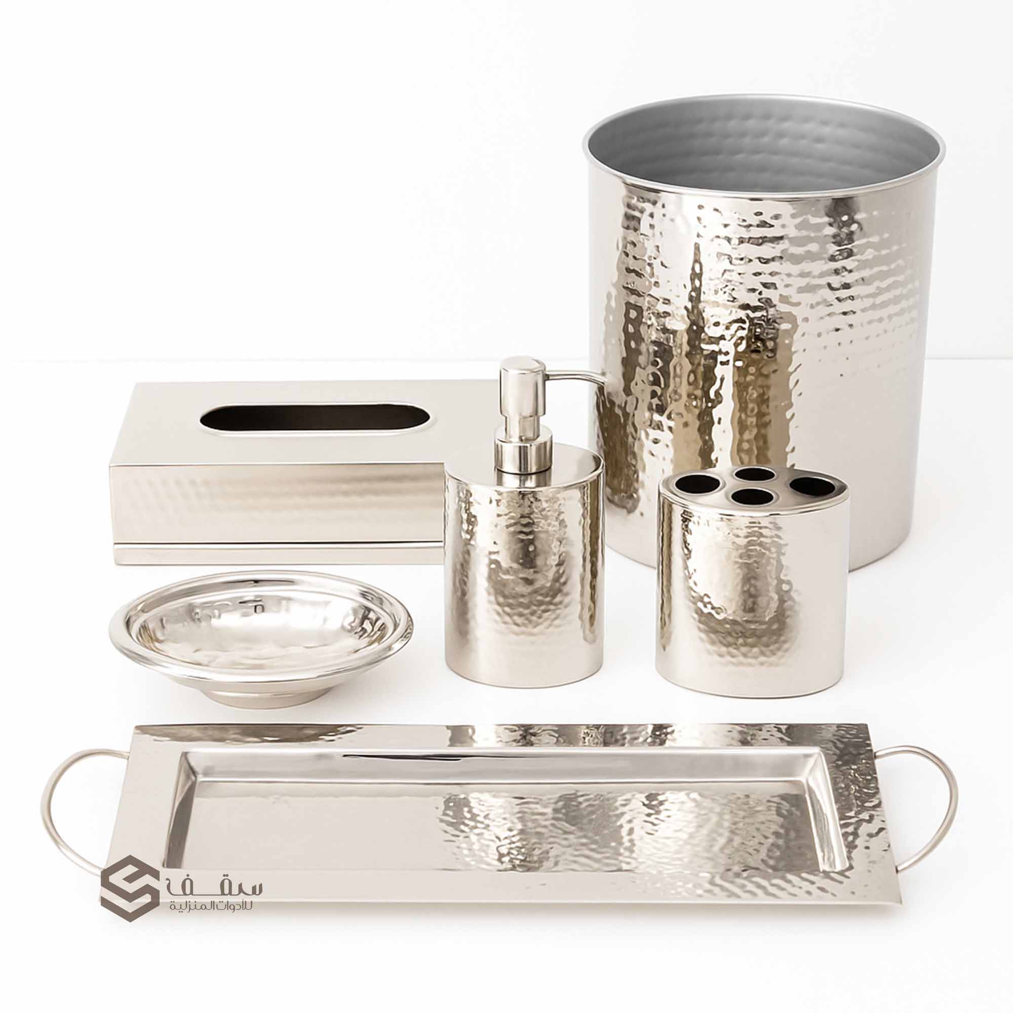 طقم حمام حب الرمان 6 قطع