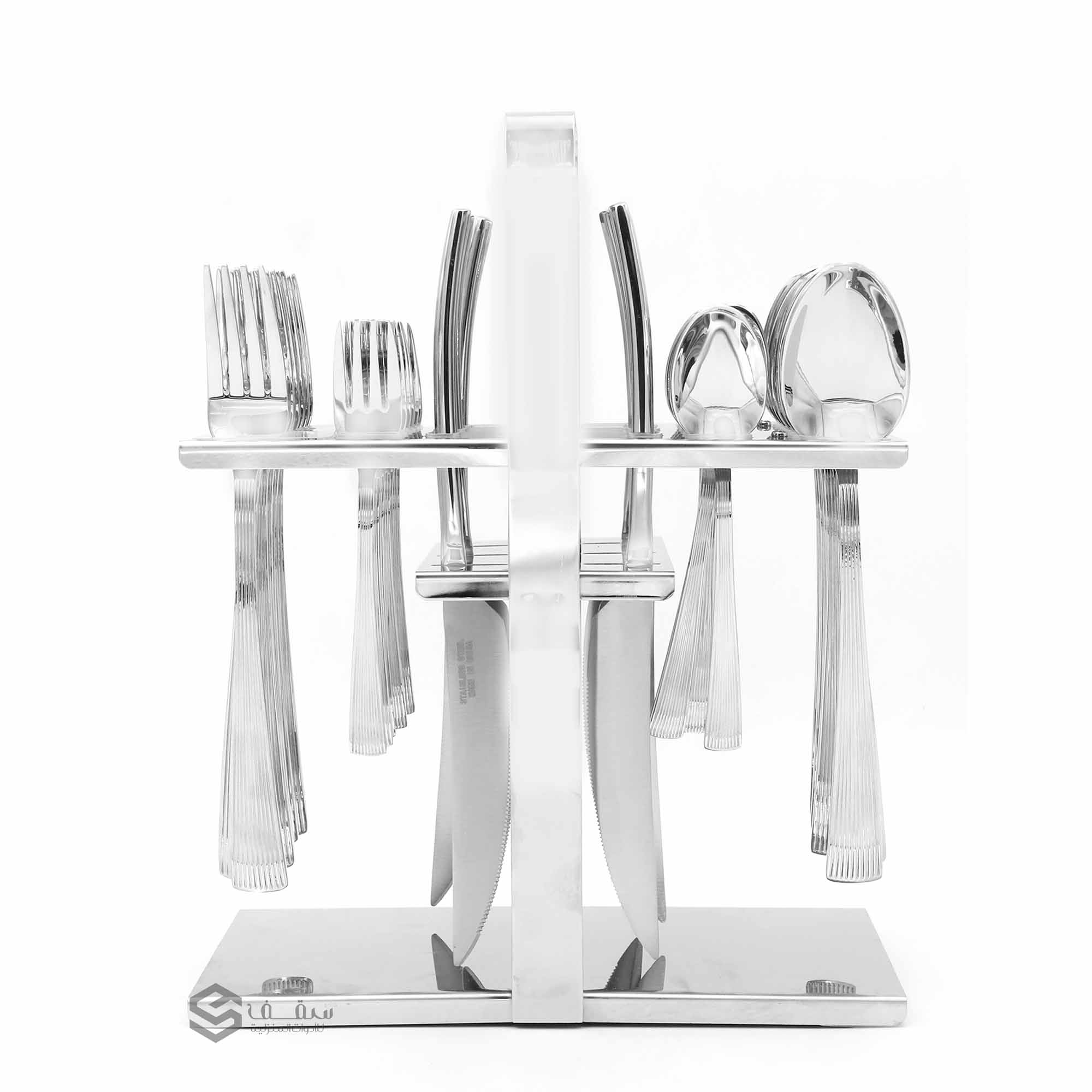 طقم ملاعق بتصميم عصري